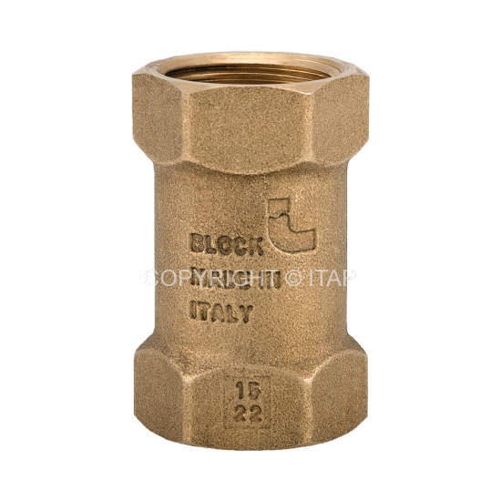 Válvula de retenção BLOCK 1/2"-0